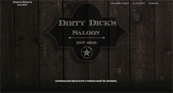 Desktop Screenshot of dirtydickssaloon.com